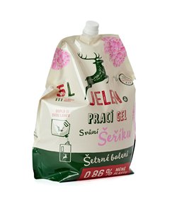 Jelen prací gel s vůní šeříku refill 5l