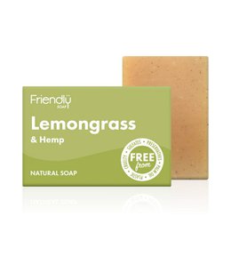 Friendly Soap přírodní mýdlo citronová tráva a konopí 95g