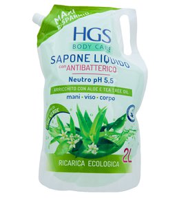 HGS Tekuté mýdlo Aloe Vera e Tea Tree 2l