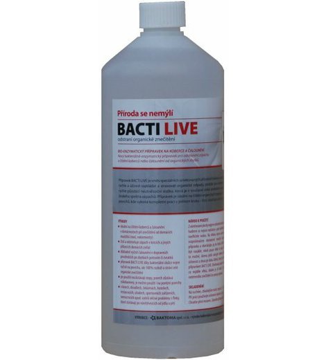 Baktoma Bacti Live na koberce a čalounění 1l