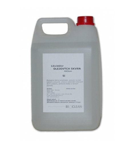 Enzymatický odstraňovač olejových skvrn Oilclean 5l