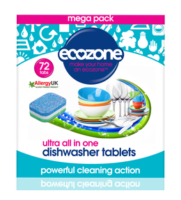 ECOZONE Tablety do myčky All in one 72ks